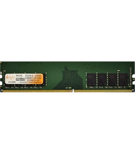 Crucial 8GB Single DDR4 2666 MT/s (PC4-21300) SR x8 DIMM 288-Pin